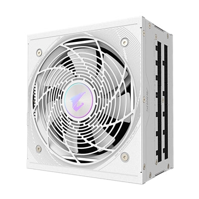 GIGABYTE AORUS ELITE 1000W Platinum Modular PSU - ATX 3.0 PCIe 5.0 White GIGABYTE AORUS ELITE 1000W Platinum Modular PSU - ATX 3.0 PCIe 5.0 White